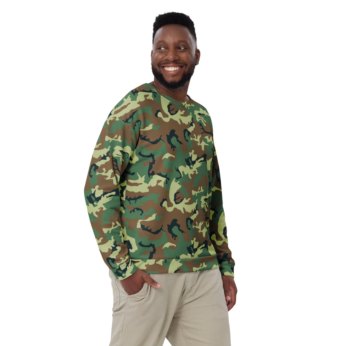 Chinese Type 99 Woodland CAMO Unisex Sweatshirt - Sweatshirts