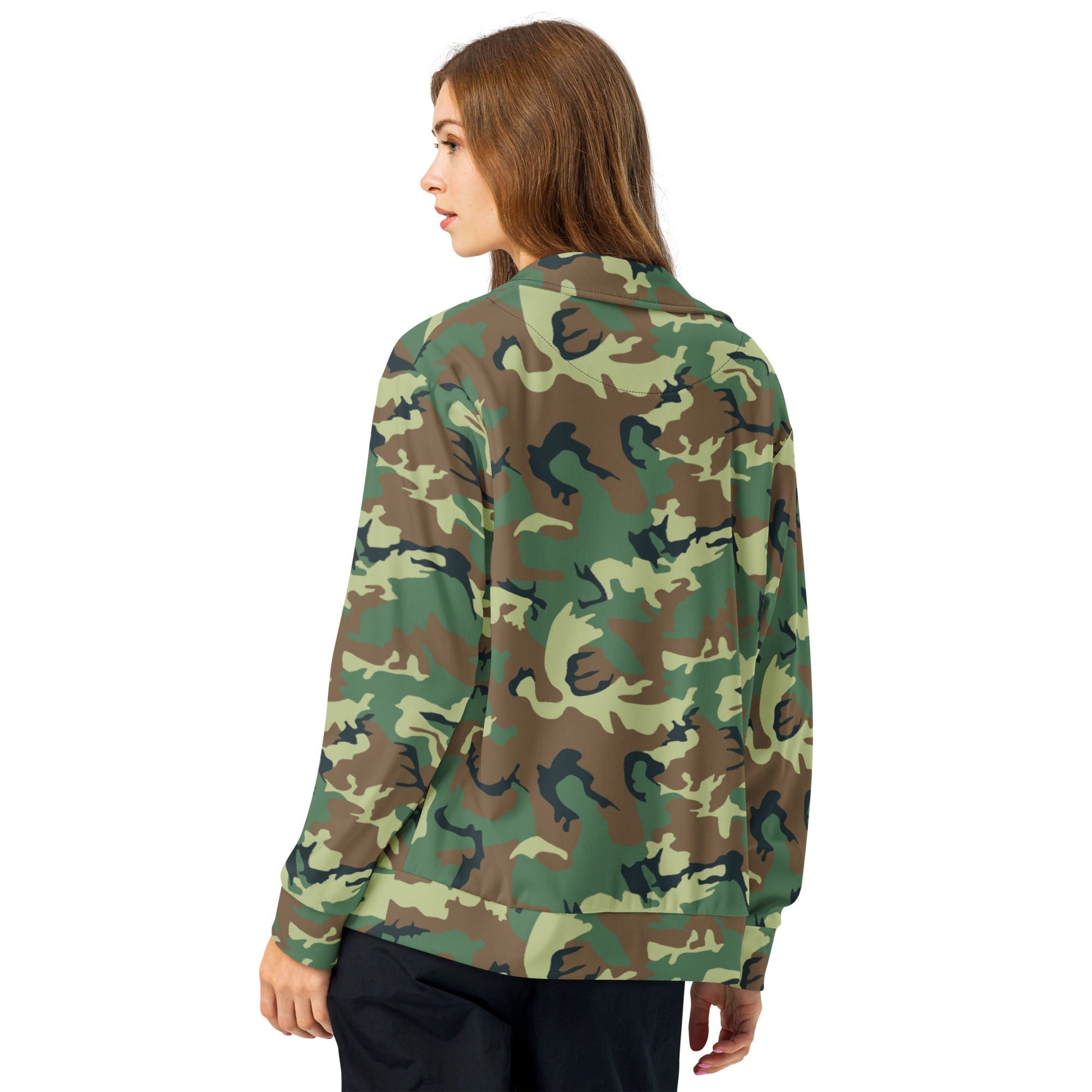 Chinese Type 99 Woodland CAMO Unisex track jacket - Track Jackets