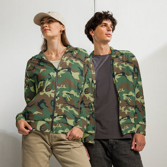 Chinese Type 99 Woodland CAMO Unisex track jacket - 2XS - Track Jackets
