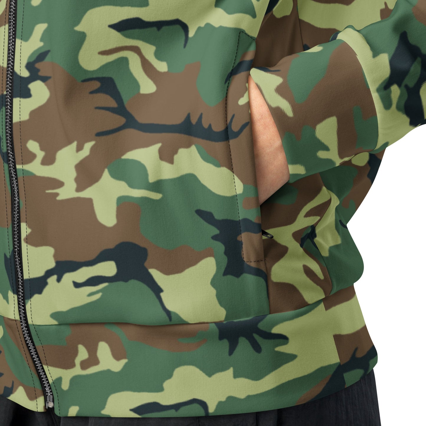 Chinese Type 99 Woodland CAMO Unisex track jacket - Track Jackets