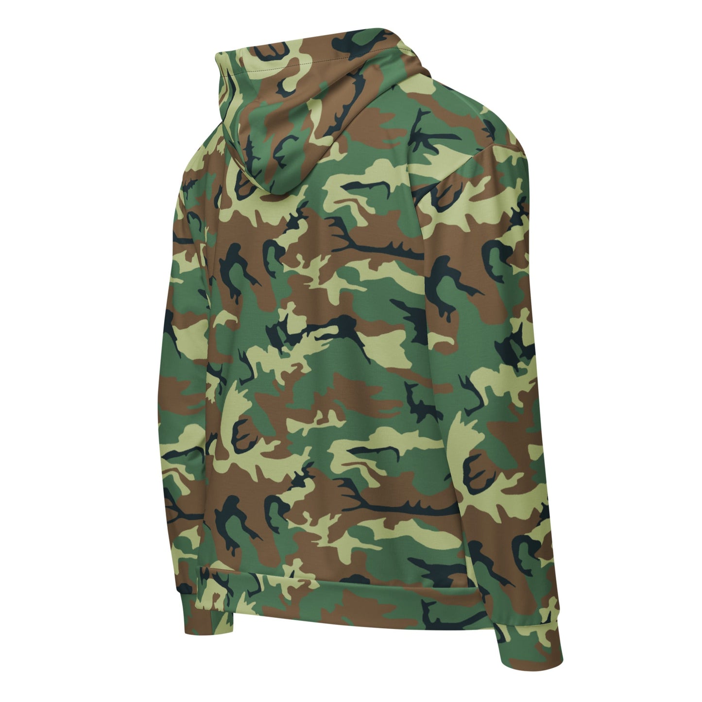 Chinese Type 99 Woodland CAMO Unisex Zip Hoodie