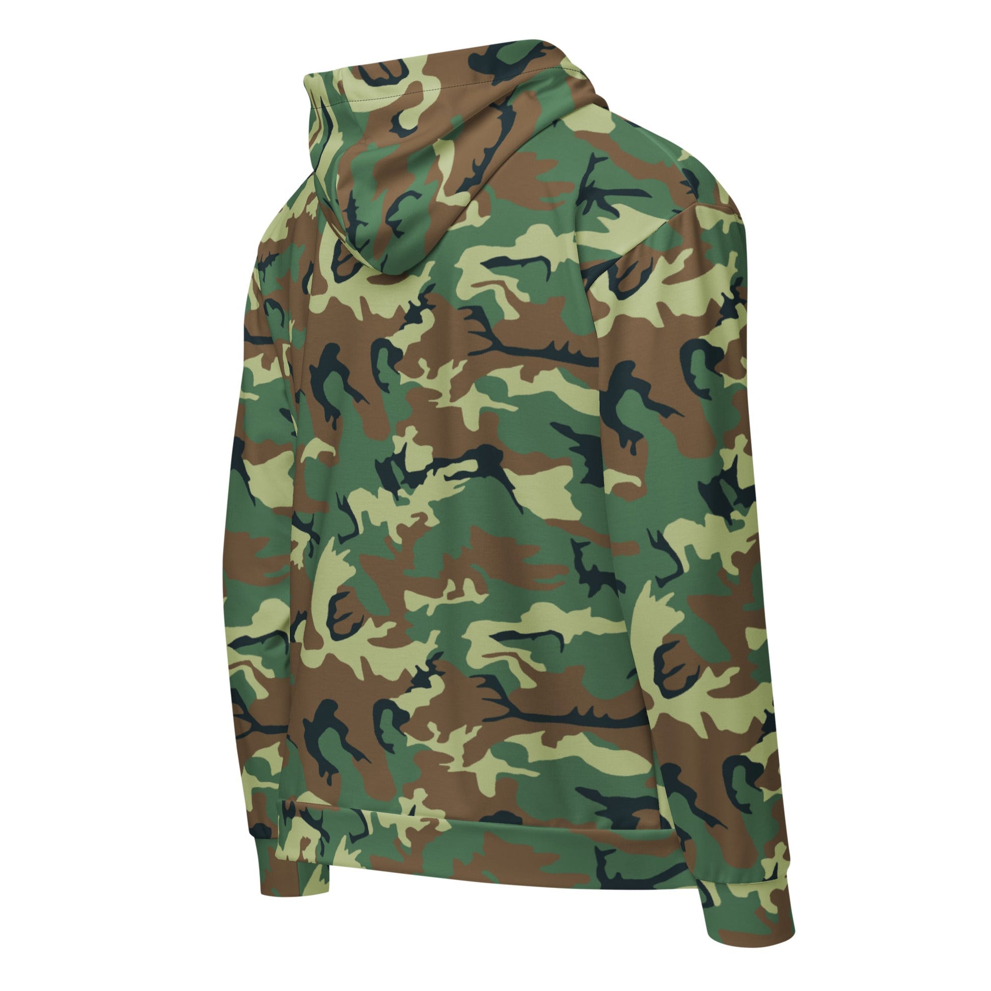 Chinese Type 99 Woodland CAMO Unisex Zip Hoodie