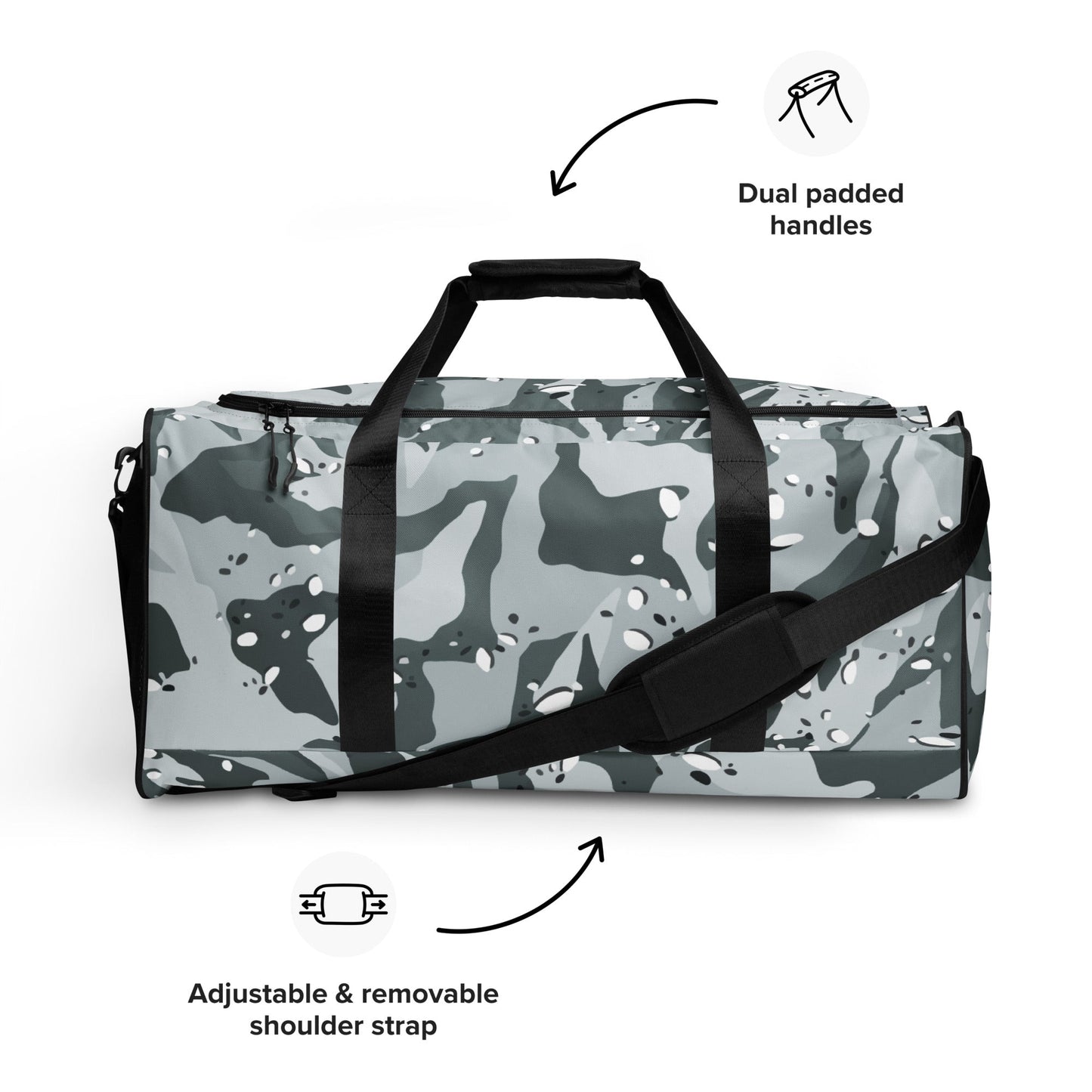 Chocolate Chip Arctic CAMO Duffle bag Bags
