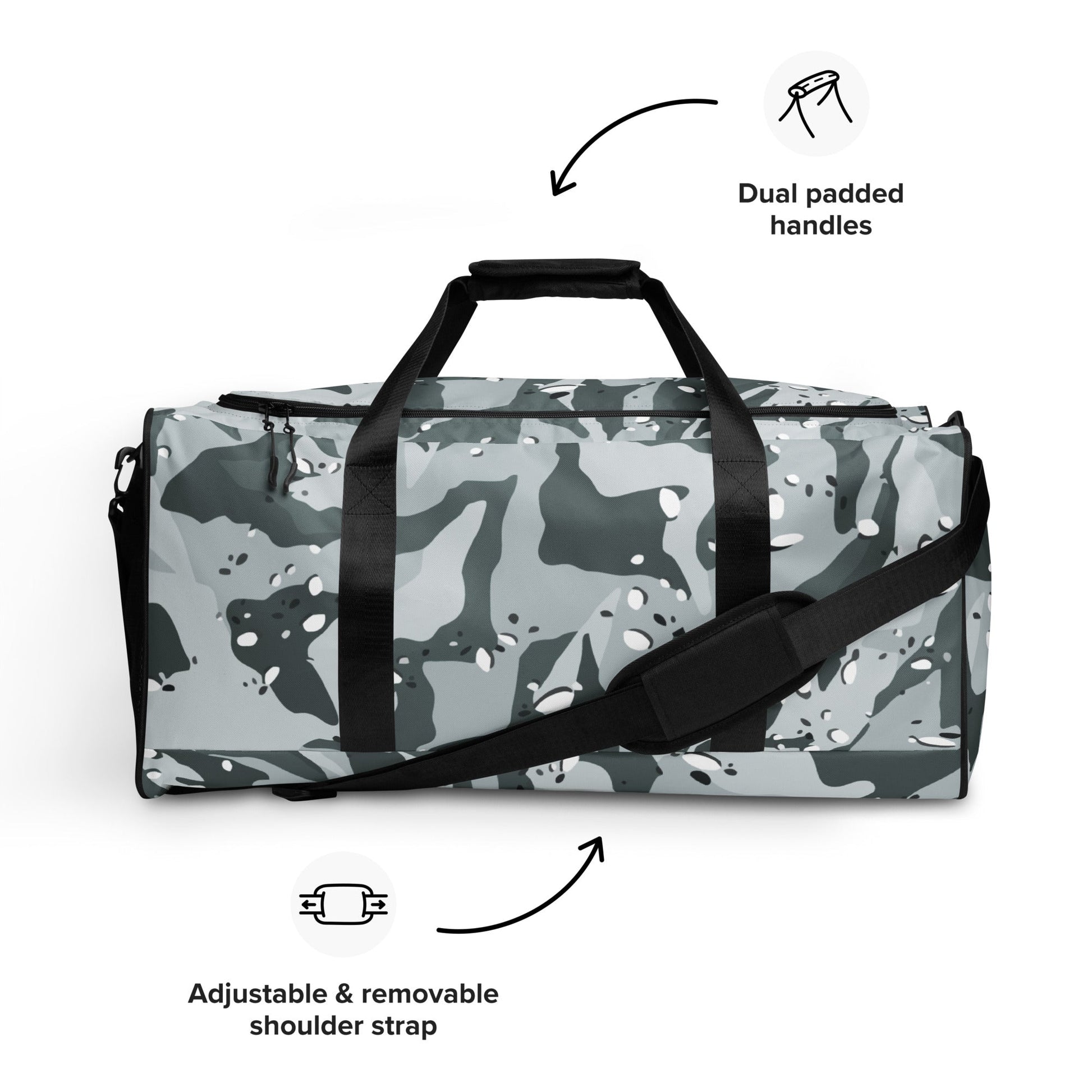 Chocolate Chip Arctic CAMO Duffle bag Bags