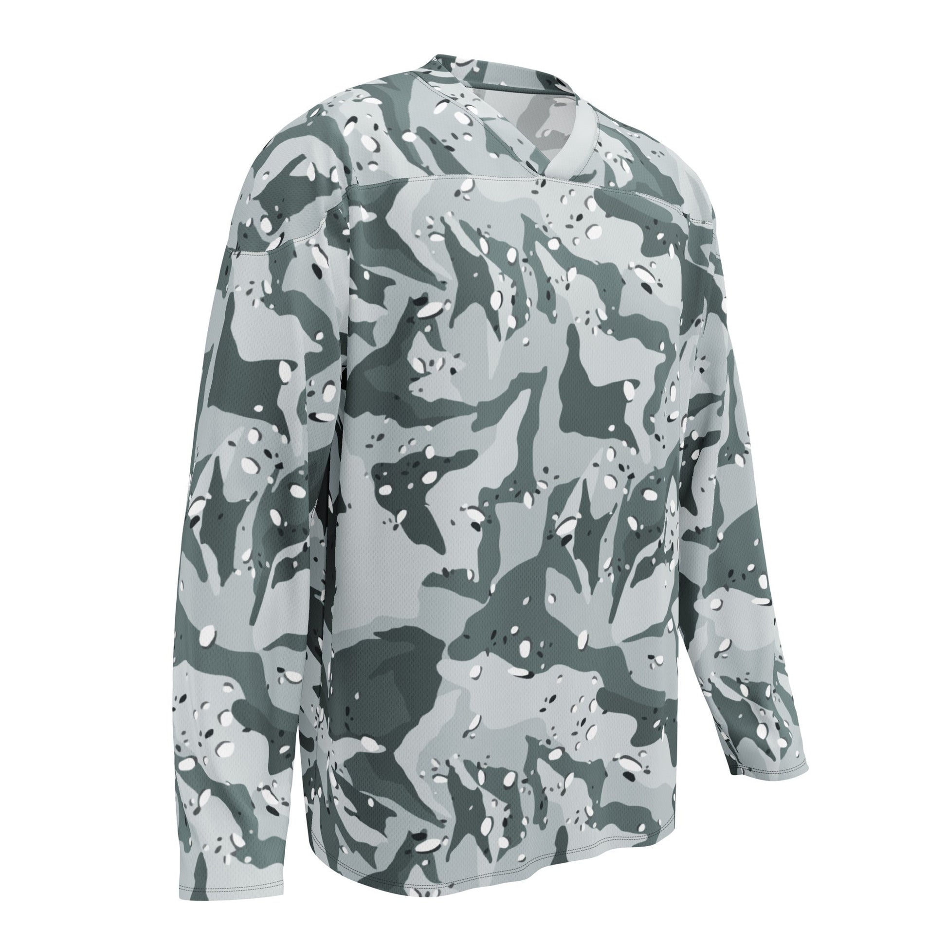 Chocolate Chip Arctic CAMO hockey fan jersey - Hockey Jerseys