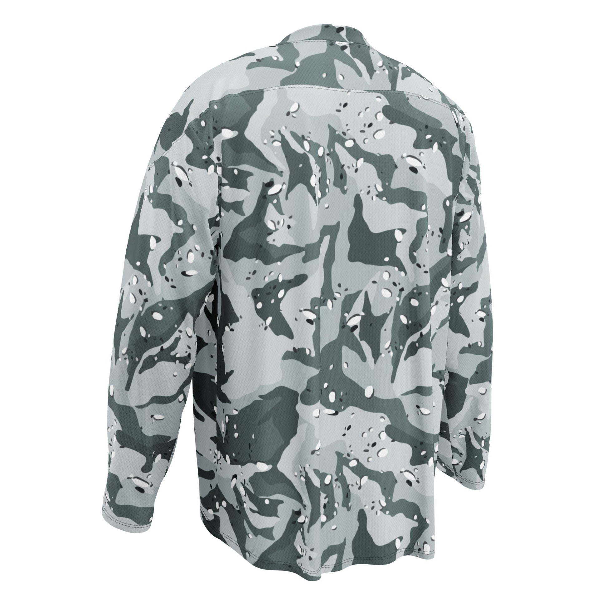 Chocolate Chip Arctic CAMO hockey fan jersey - Hockey Jerseys