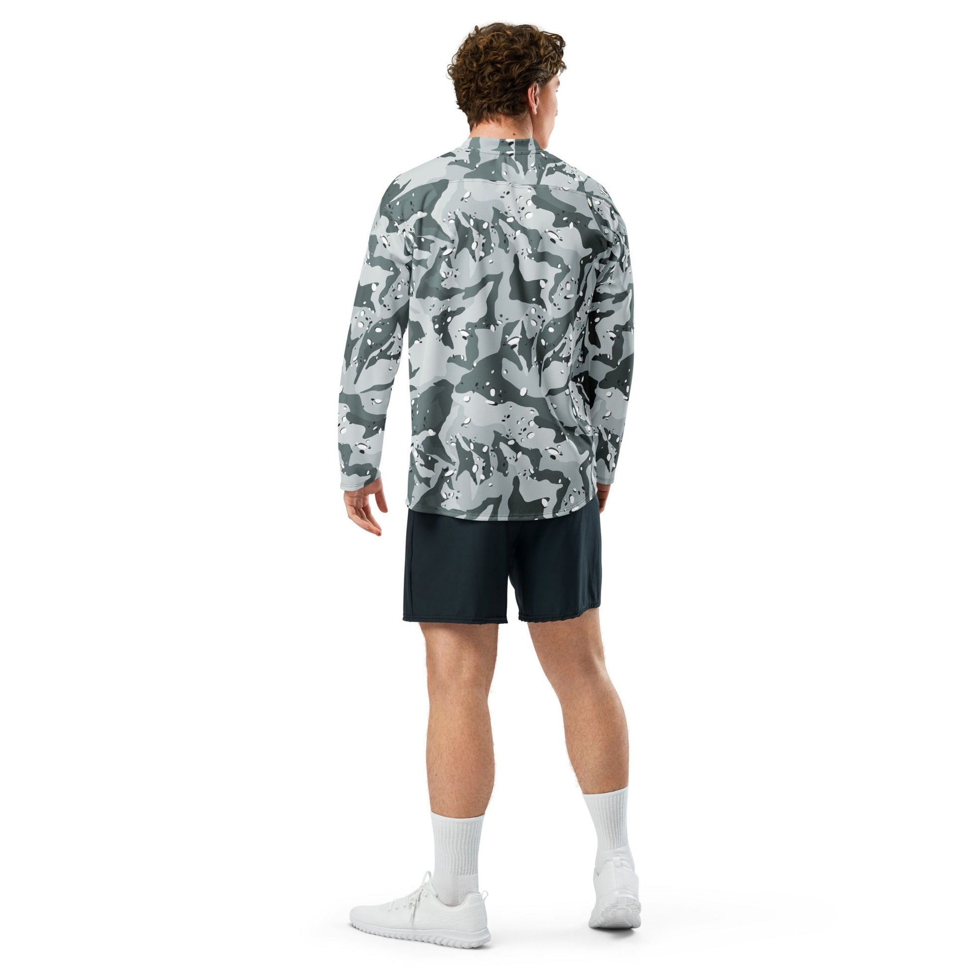 Chocolate Chip Arctic CAMO hockey fan jersey - Hockey Jerseys