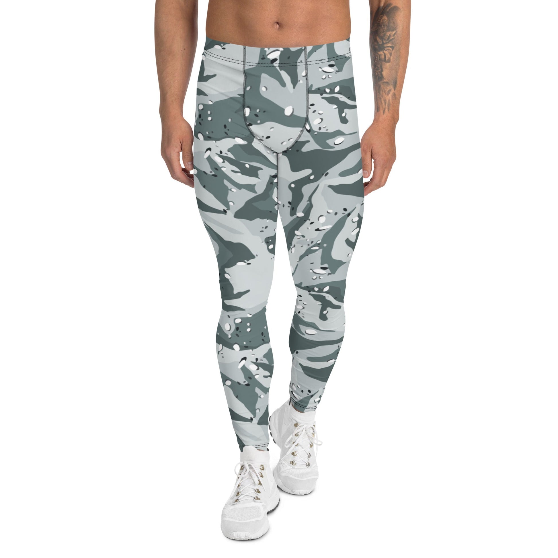 Chocolate Chip Arctic CAMO Mens Leggings - XS