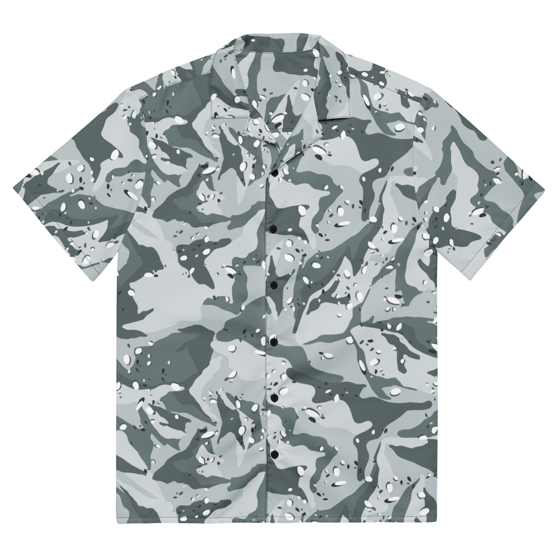 Chocolate Chip Arctic CAMO Unisex button shirt - 2XS - Button Shirts