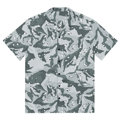 Chocolate Chip Arctic CAMO Unisex button shirt - 2XS - Button Shirts