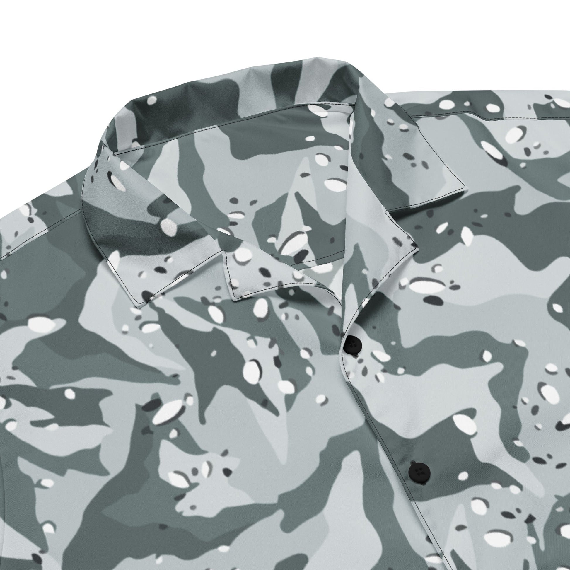 Chocolate Chip Arctic CAMO Unisex button shirt - Button Shirts