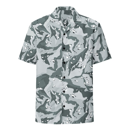 Chocolate Chip Arctic CAMO Unisex button shirt - Button Shirts
