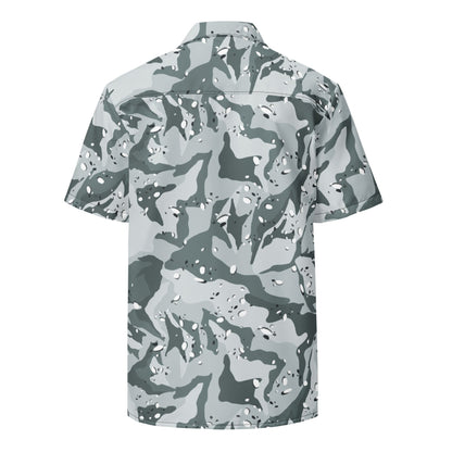 Chocolate Chip Arctic CAMO Unisex button shirt - Button Shirts