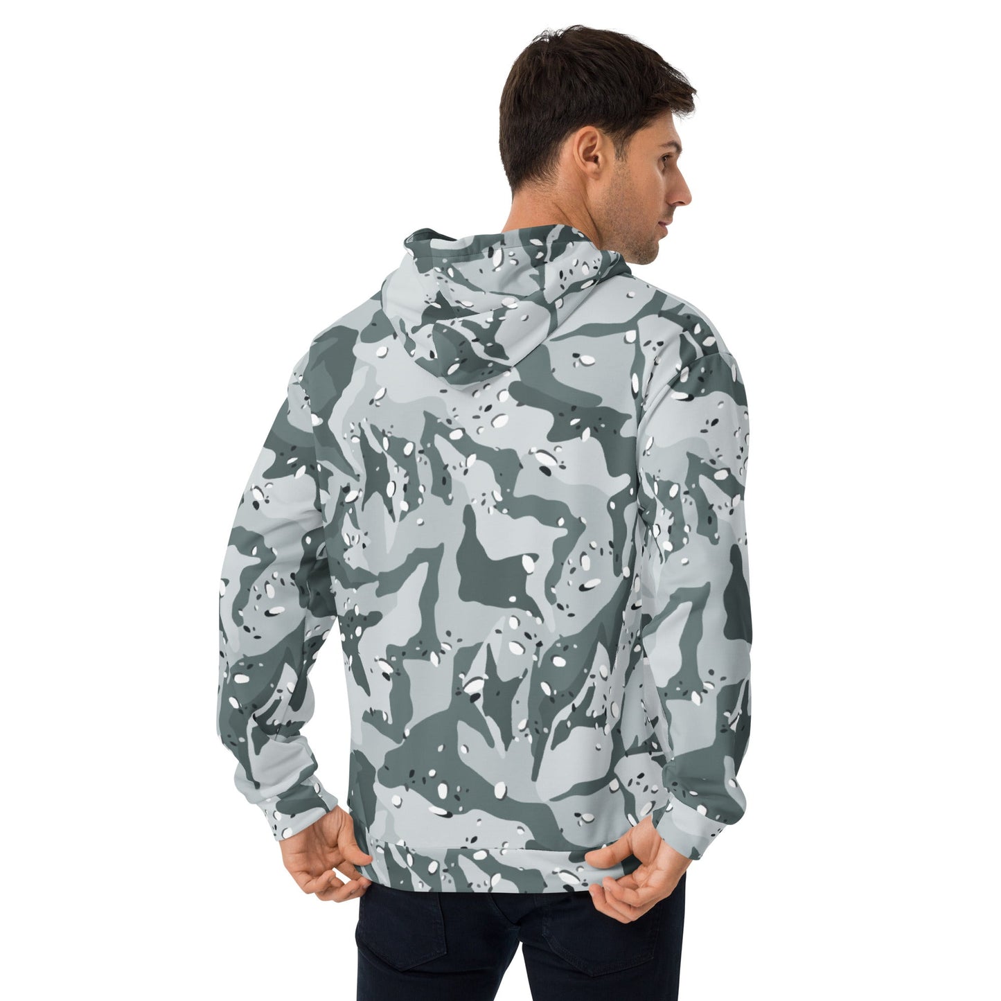 Chocolate Chip Arctic CAMO Unisex Hoodie - Hoodies