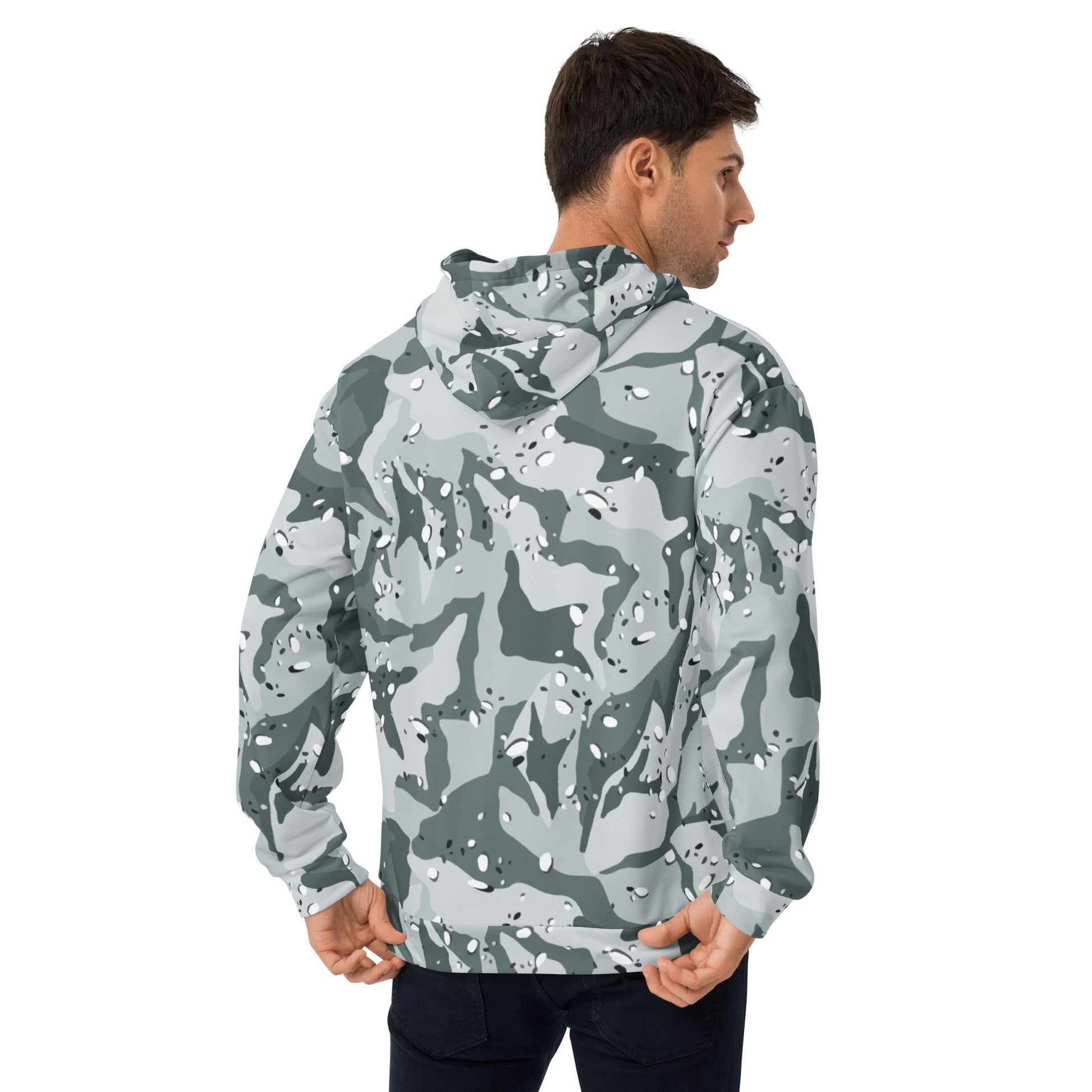 Chocolate Chip Arctic CAMO Unisex Hoodie - Hoodies