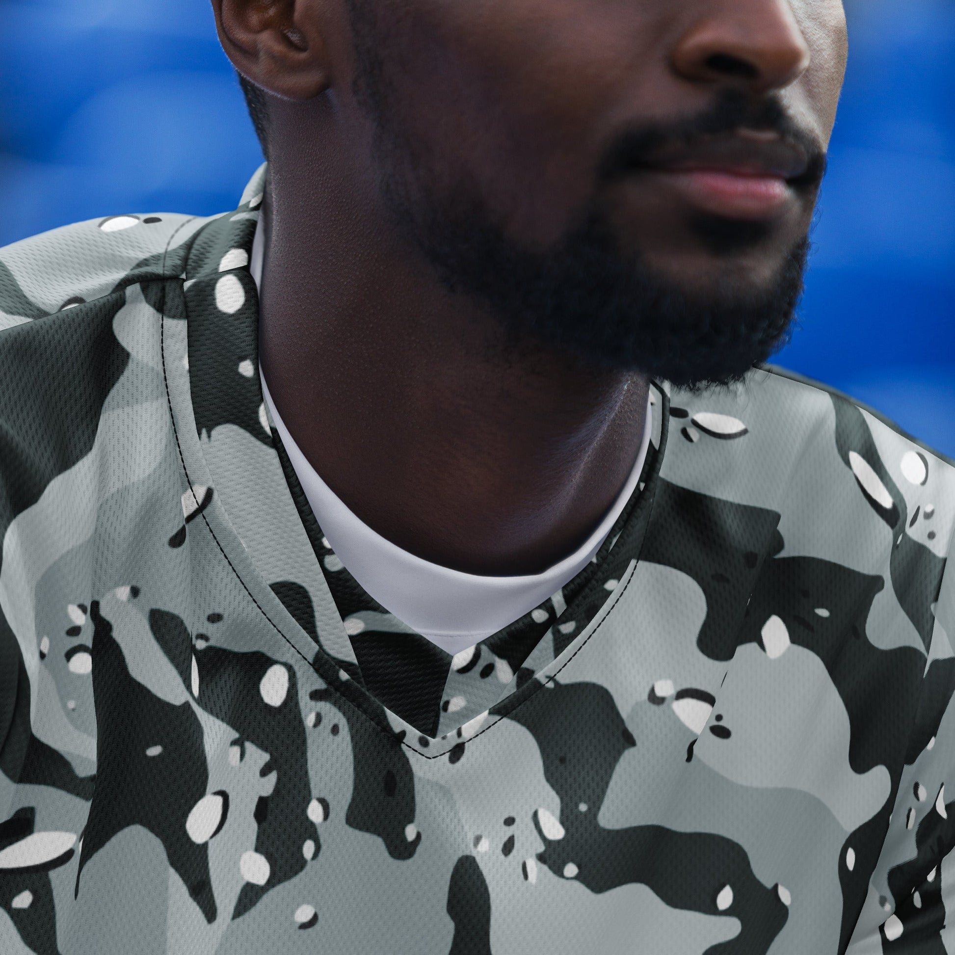 Chocolate Chip Arctic CAMO unisex sports jersey - Sports Jerseys