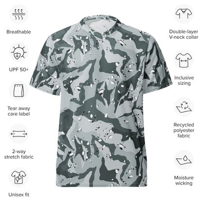 Chocolate Chip Arctic CAMO unisex sports jersey - Sports Jerseys