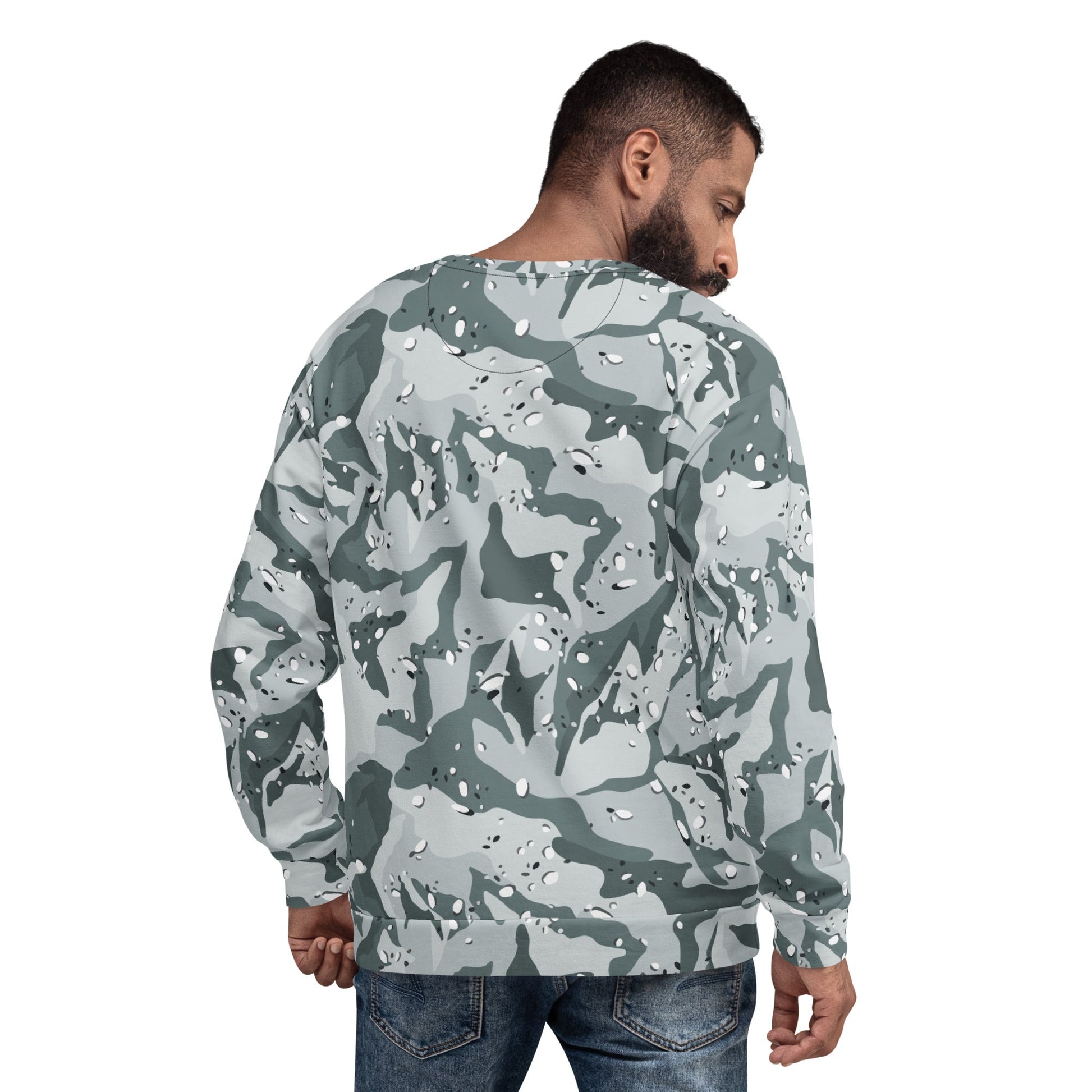 Chocolate Chip Arctic CAMO Unisex Sweatshirt - Sweatshirts
