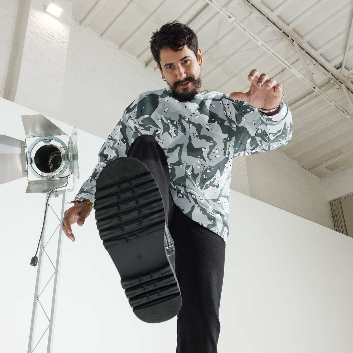 Chocolate Chip Arctic CAMO Unisex Sweatshirt - Sweatshirts