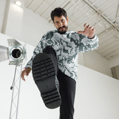 Chocolate Chip Arctic CAMO Unisex Sweatshirt - Sweatshirts