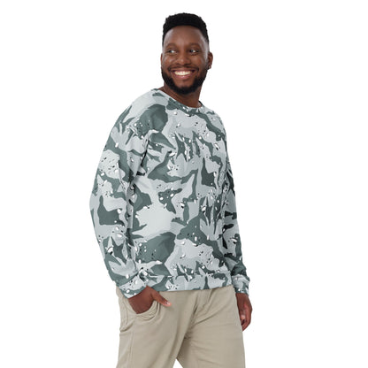 Chocolate Chip Arctic CAMO Unisex Sweatshirt - Sweatshirts