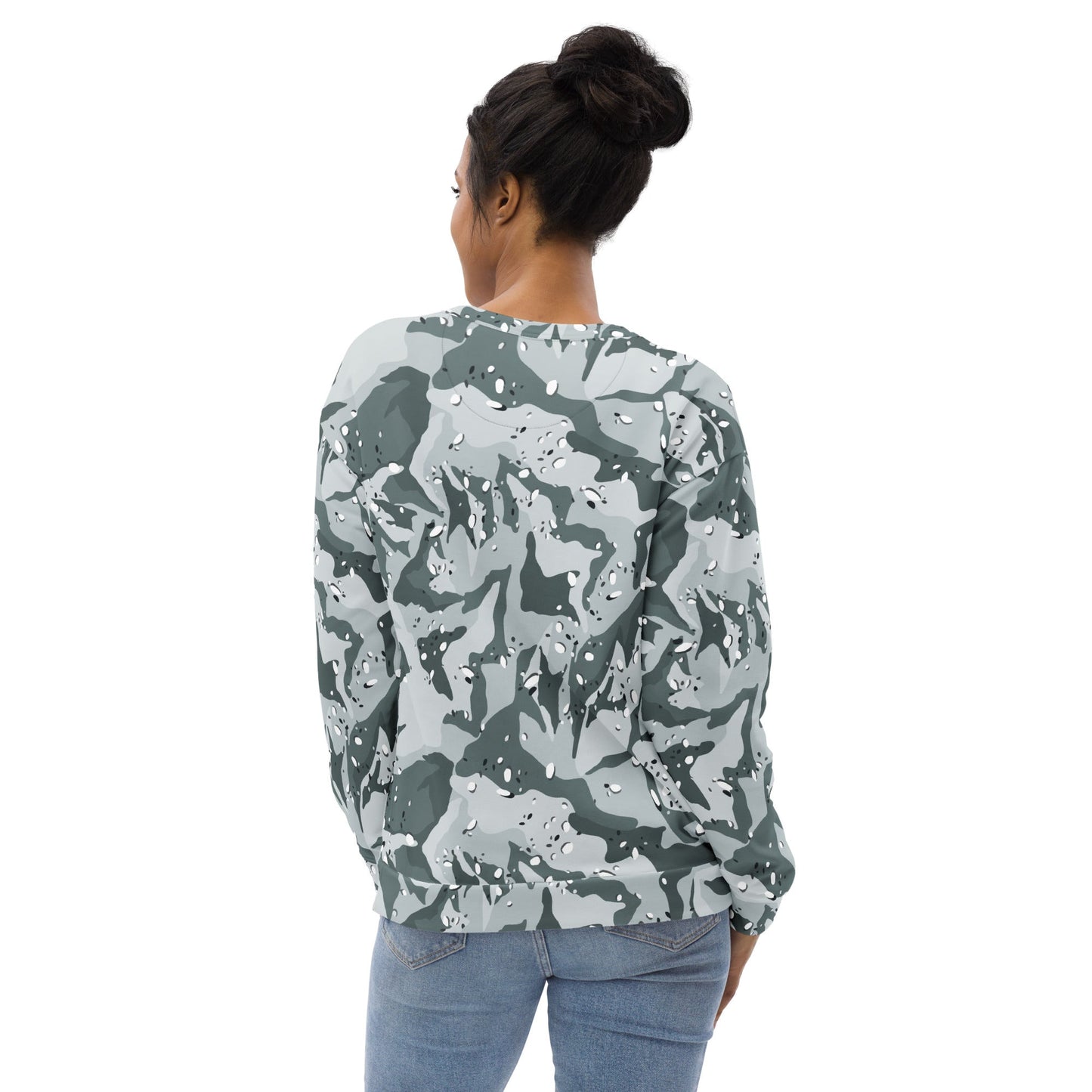 Chocolate Chip Arctic CAMO Unisex Sweatshirt - Sweatshirts