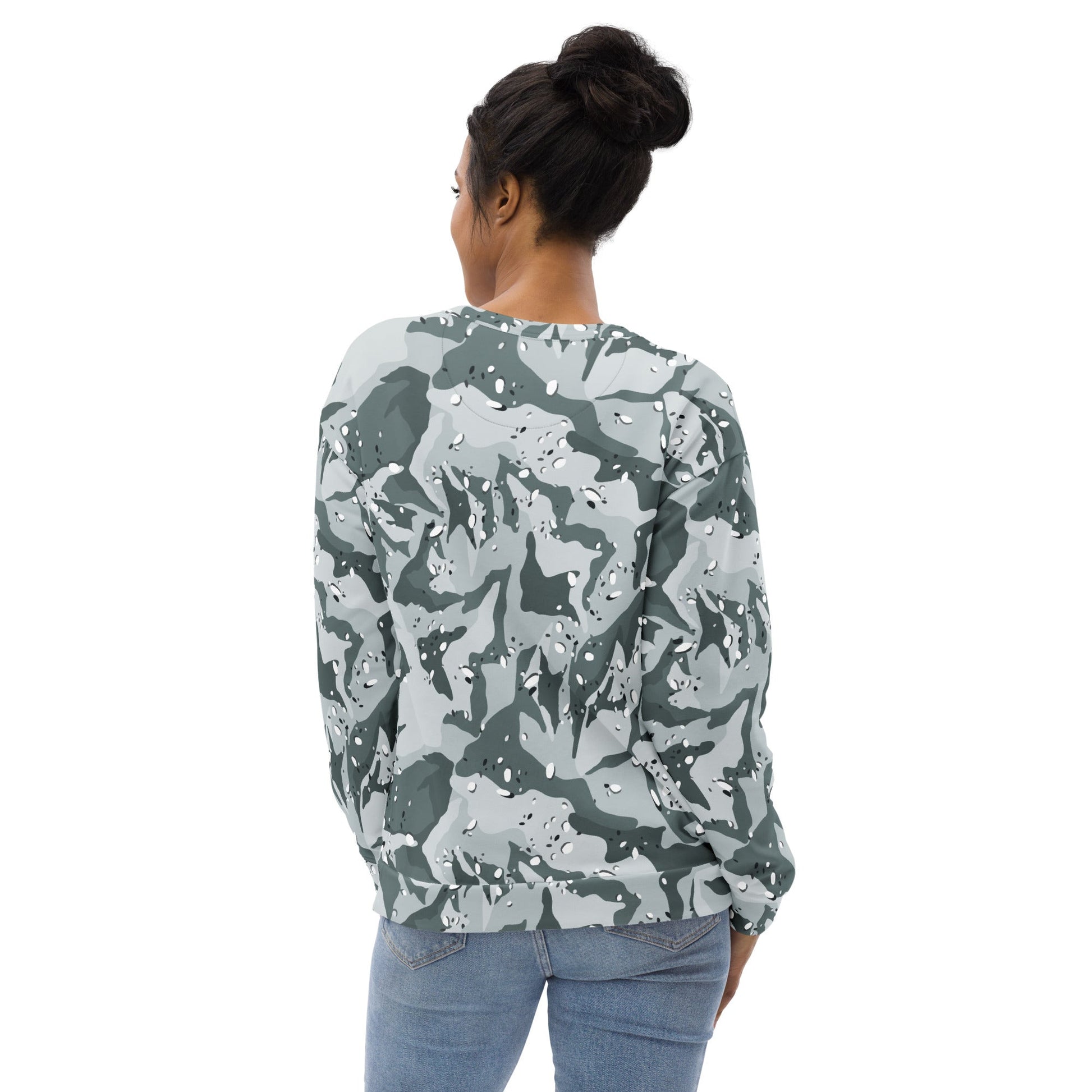 Chocolate Chip Arctic CAMO Unisex Sweatshirt - Sweatshirts