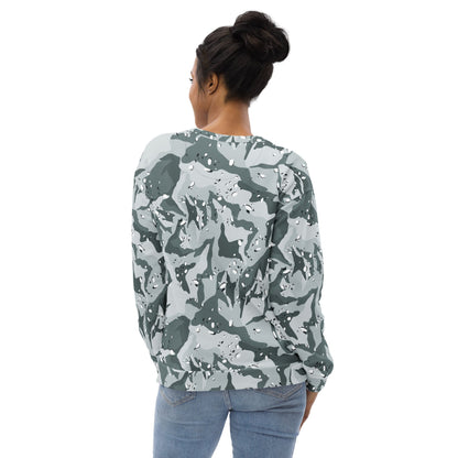 Chocolate Chip Arctic CAMO Unisex Sweatshirt - Sweatshirts