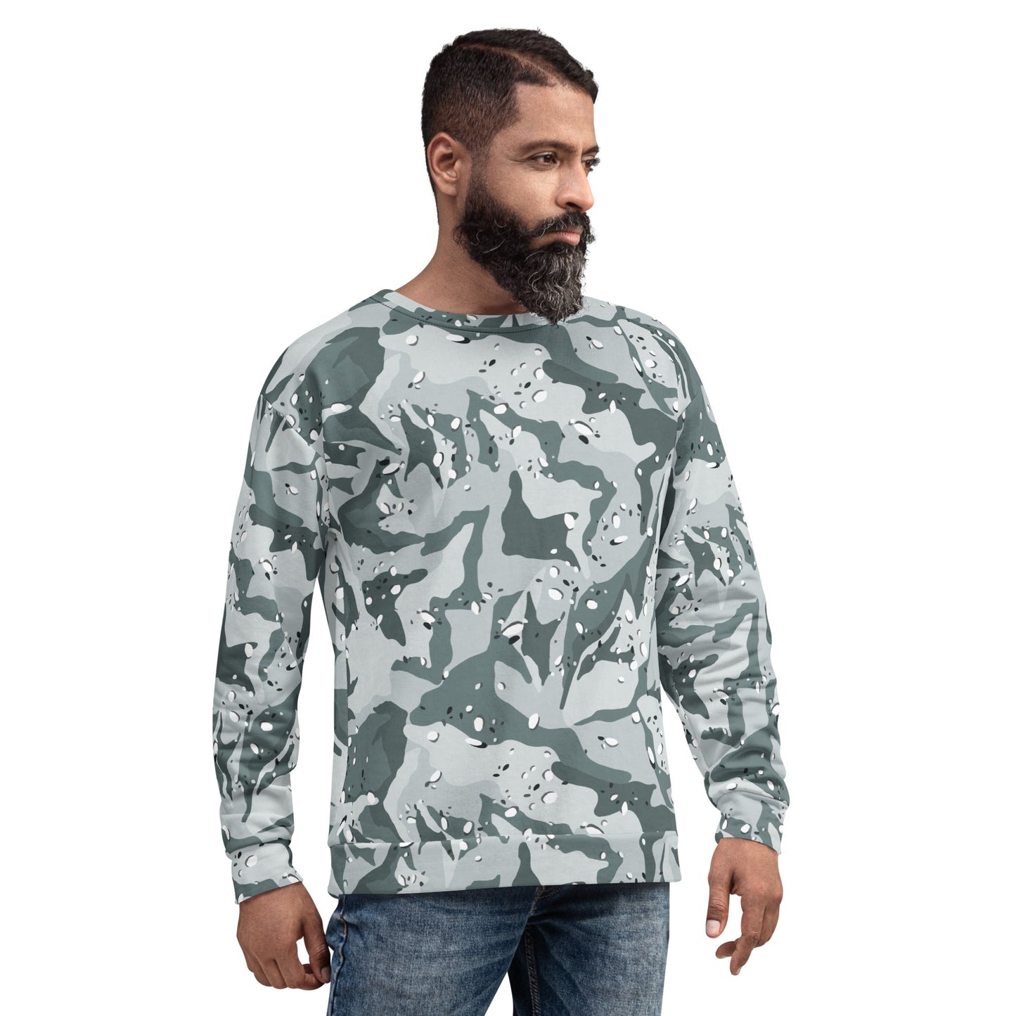 Chocolate Chip Arctic CAMO Unisex Sweatshirt - Sweatshirts