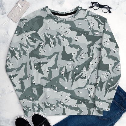 Chocolate Chip Arctic CAMO Unisex Sweatshirt - Sweatshirts