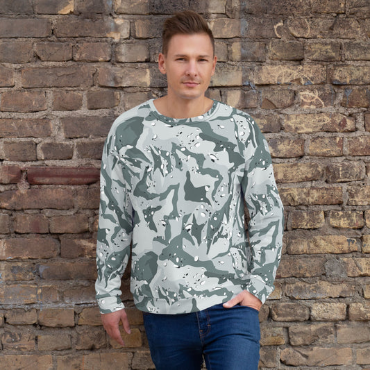 Chocolate Chip Arctic CAMO Unisex Sweatshirt - XS - Sweatshirts