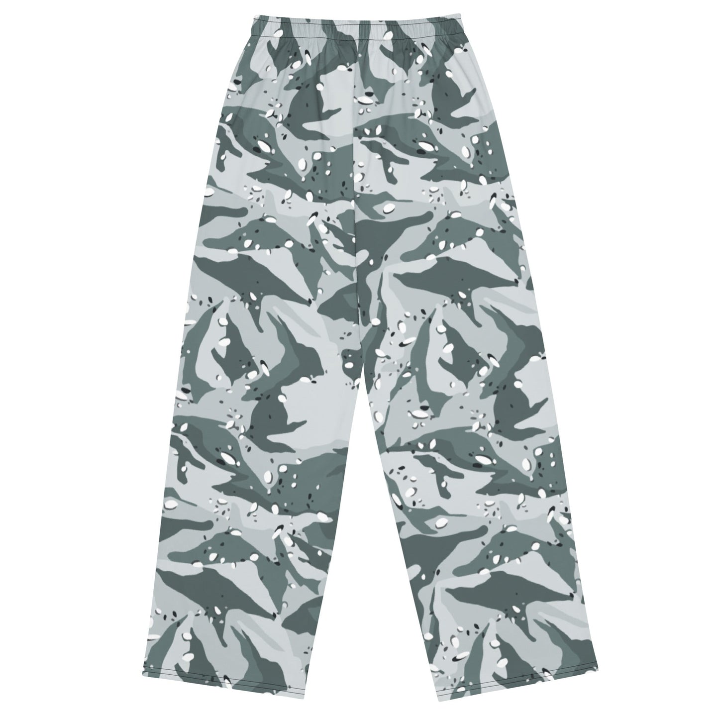 Chocolate Chip Arctic CAMO unisex wide-leg pants - Wide-leg Pants