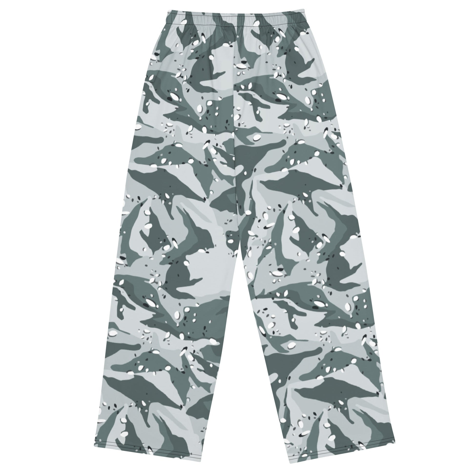 Chocolate Chip Arctic CAMO unisex wide-leg pants - Wide-leg Pants