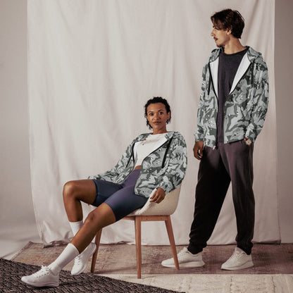 Chocolate Chip Arctic CAMO Unisex zip hoodie - Zip Hoodies