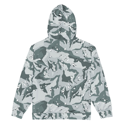 Chocolate Chip Arctic CAMO Unisex zip hoodie - Zip Hoodies