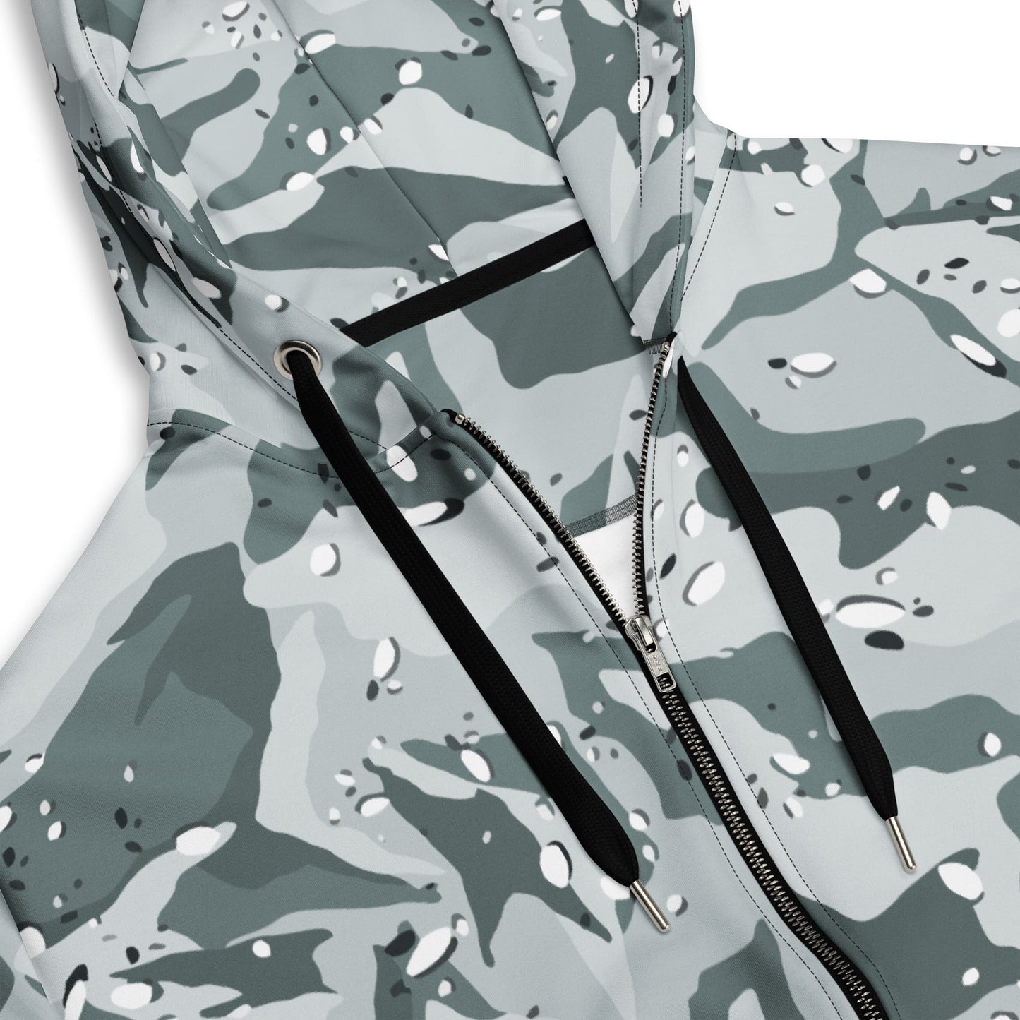 Chocolate Chip Arctic CAMO Unisex zip hoodie - Zip Hoodies