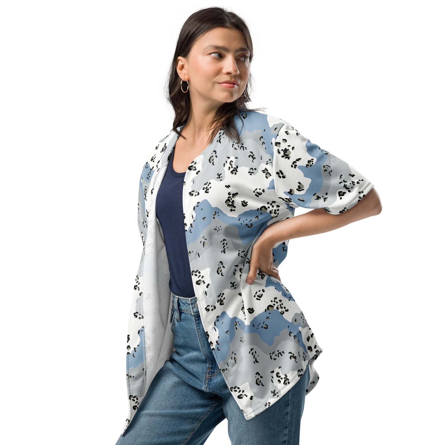 Chocolate Chip Polar Ice CAMO baseball jersey - Baseball Jerseys