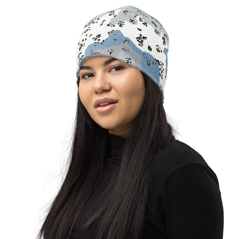 Chocolate Chip Polar Ice CAMO Beanie