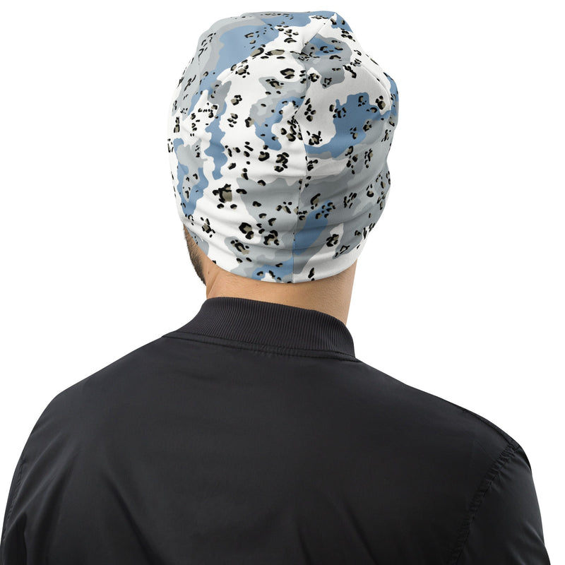 Chocolate Chip Polar Ice CAMO Beanie
