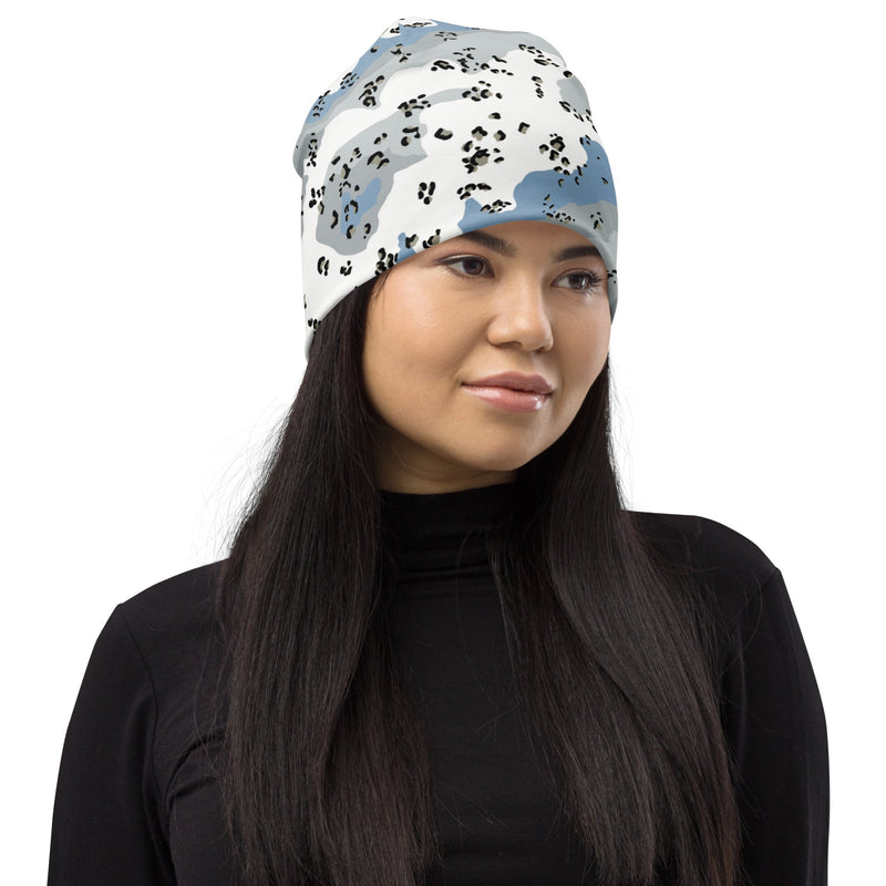 Chocolate Chip Polar Ice CAMO Beanie