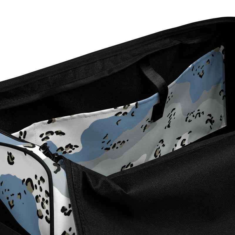 Chocolate Chip Polar Ice CAMO Duffle Bag
