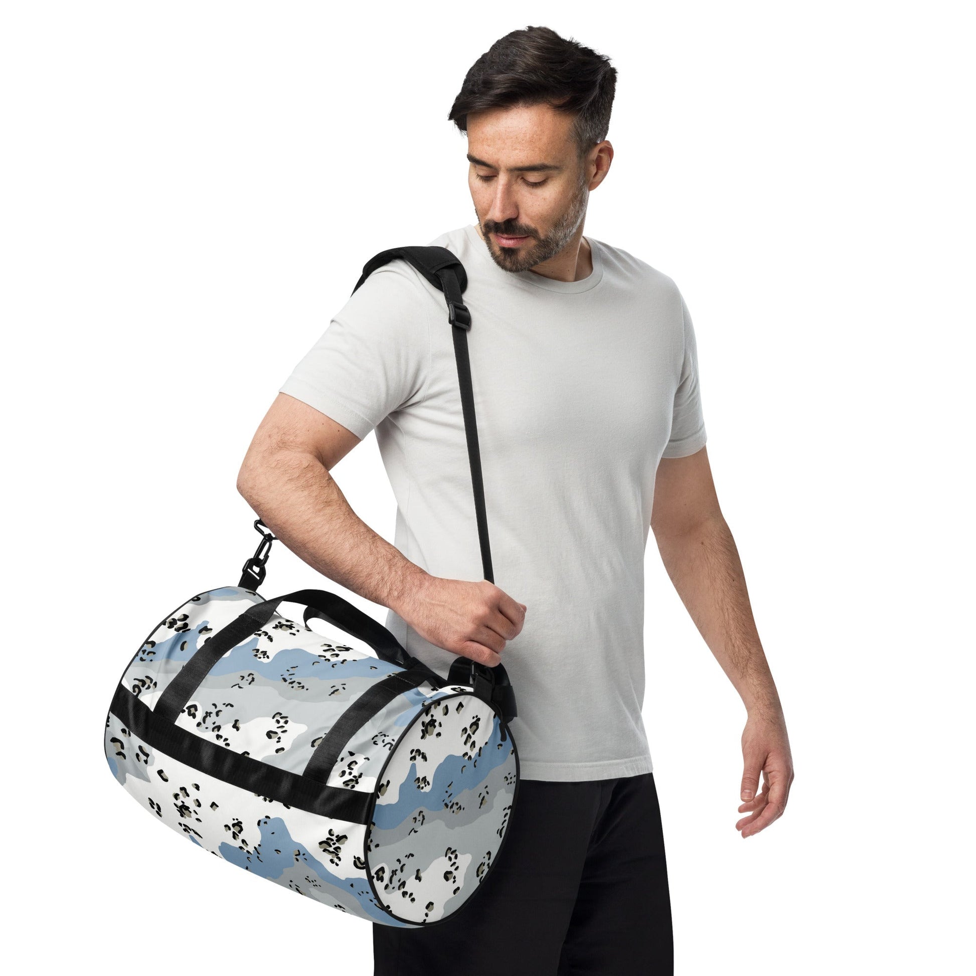 Chocolate Chip Polar Ice CAMO gym bag - Gym Bags
