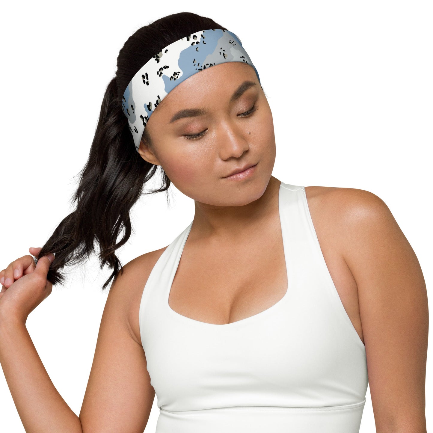 Chocolate Chip Polar Ice CAMO Headband - Headbands