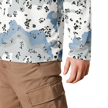 Chocolate Chip Polar Ice CAMO hockey fan jersey - Hockey Jerseys