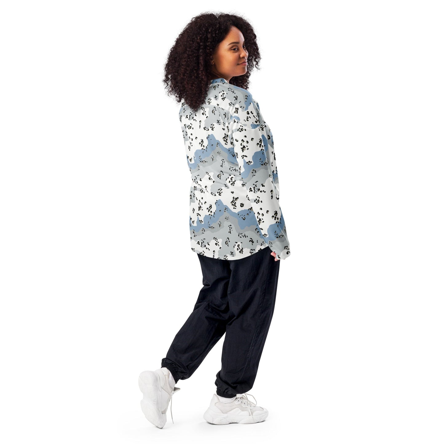 Chocolate Chip Polar Ice CAMO hockey fan jersey - Hockey Jerseys