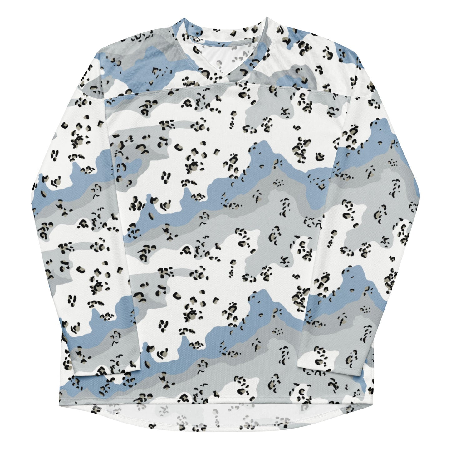 Chocolate Chip Polar Ice CAMO hockey fan jersey - Hockey Jerseys