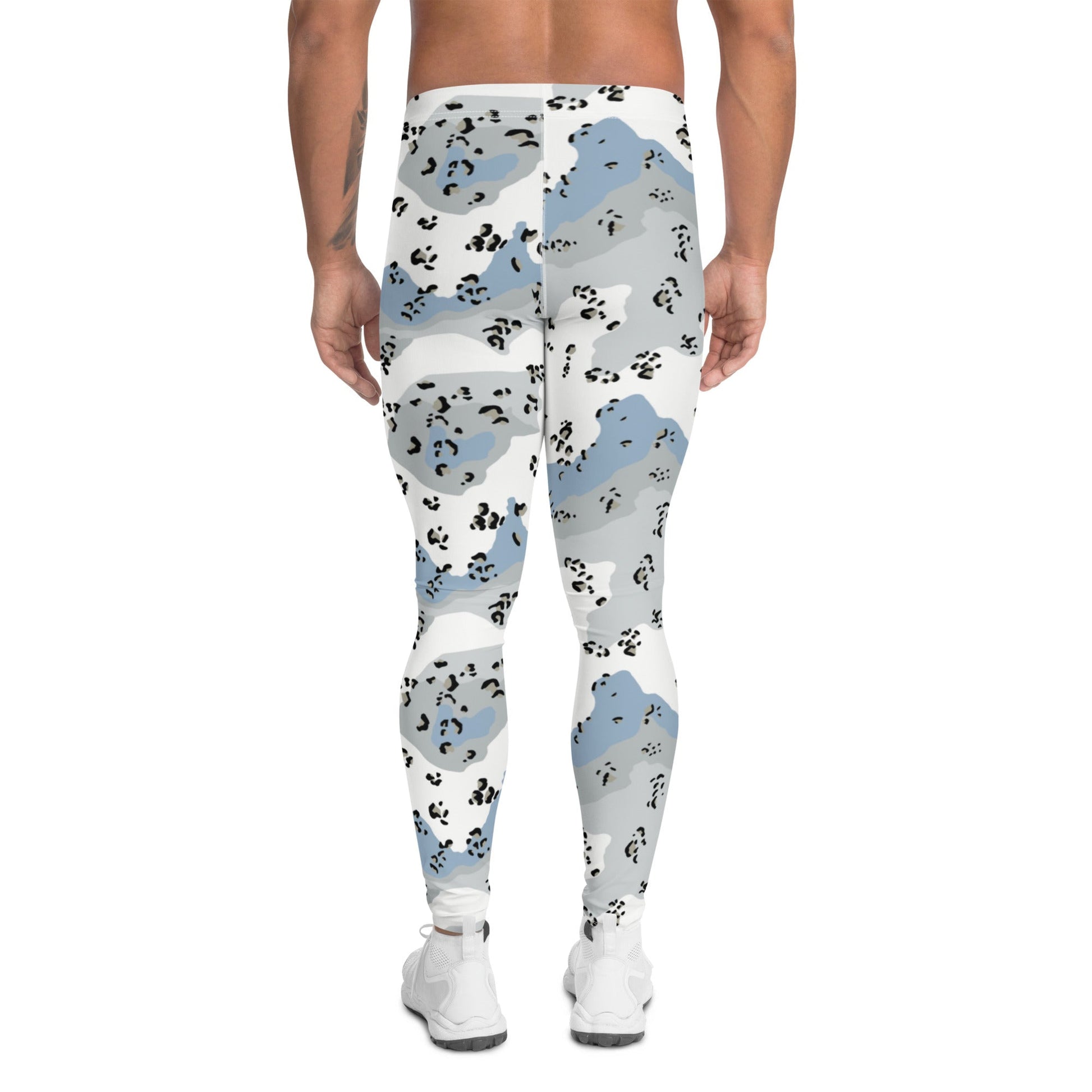 Chocolate Chip Polar Ice CAMO Mens Leggings