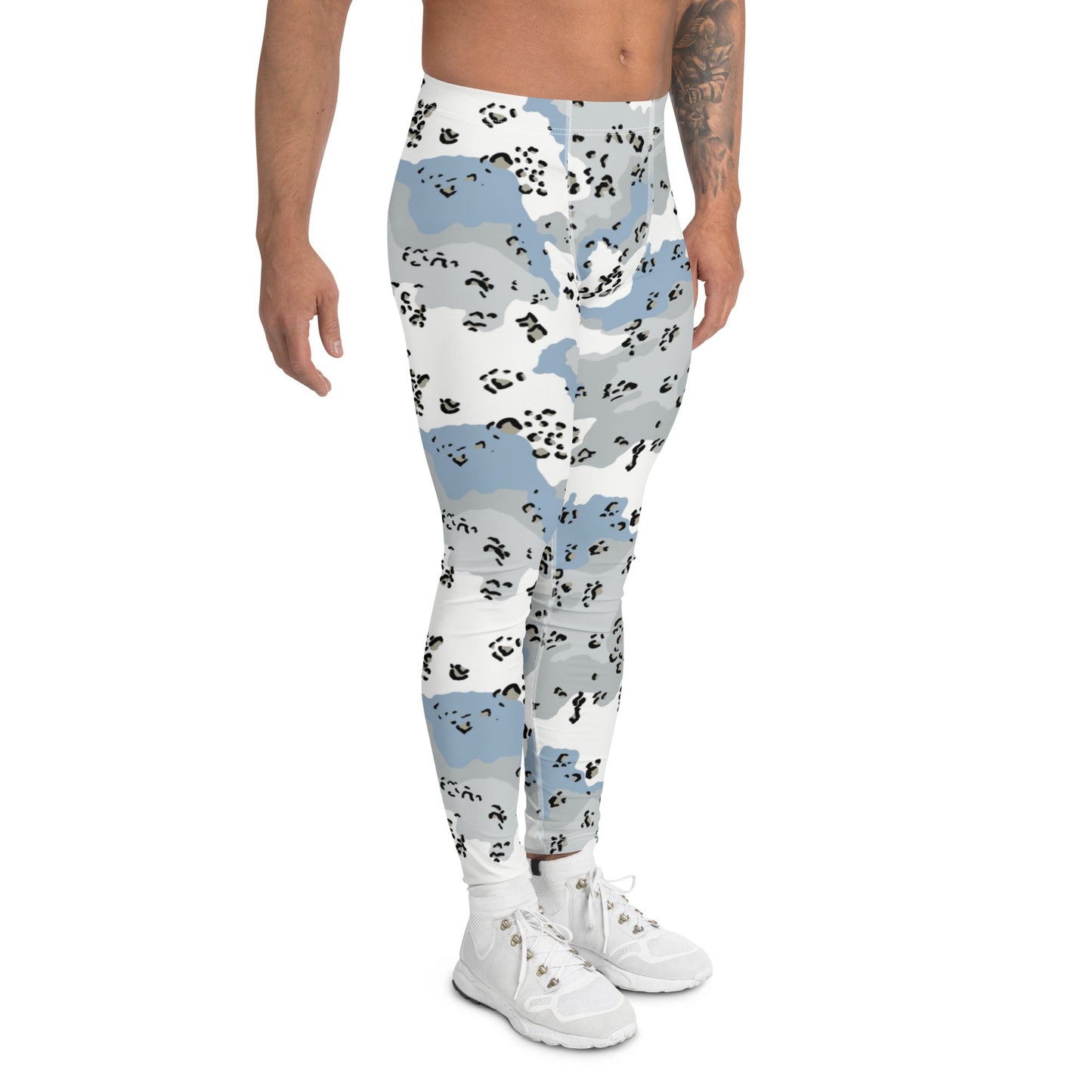Chocolate Chip Polar Ice CAMO Mens Leggings