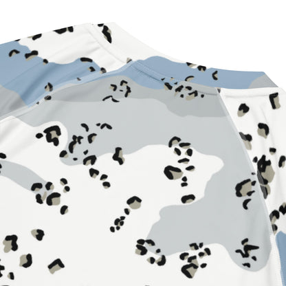 Chocolate Chip Polar Ice CAMO Mens Short-Sleeve Rash Guard - Short-sleeve Guards