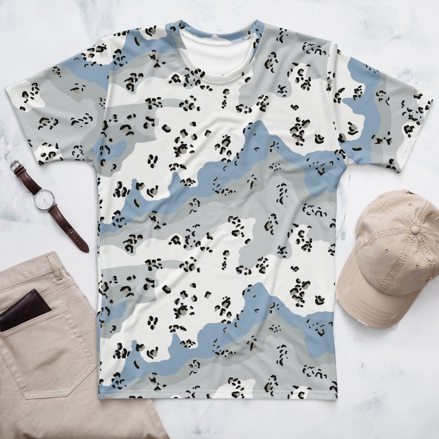 Chocolate Chip Polar Ice CAMO Mens t-shirt - XS - T-Shirts